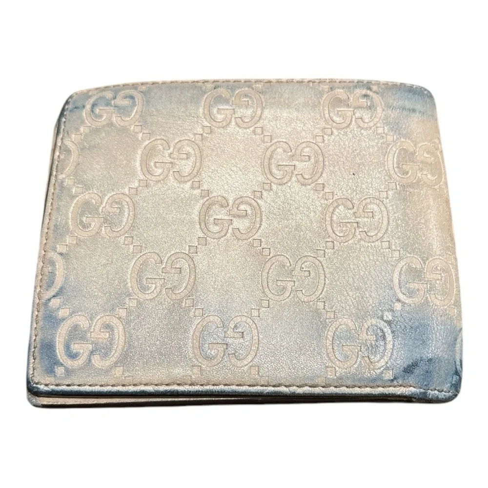 Gucci Men’s Bi-Fold Leather Wallet Made in Italy WLT 2
